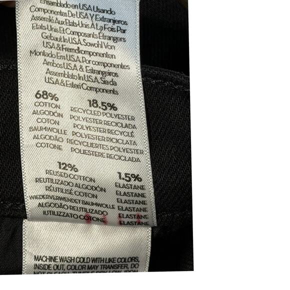 MOTHER Twister Sneak High-Rise Jeans – Pitch – Size 30 – NWT – Retail $238 - Picture 7 of 9